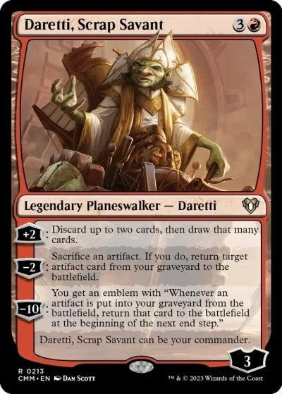 Daretti, Scrap Savant (213) (CMM)