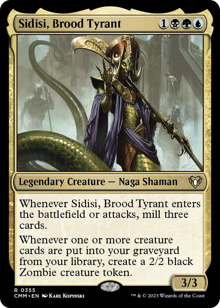 Sidisi, Brood Tyrant (355) (CMM)