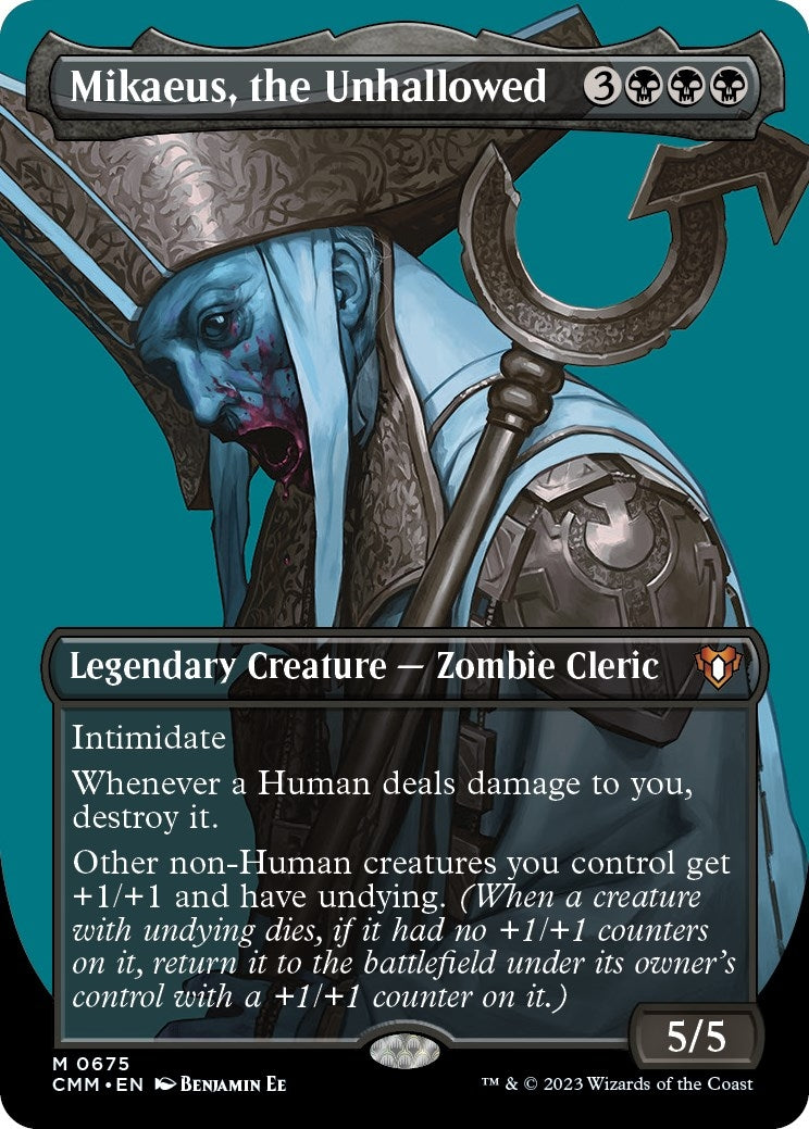 Mikaeus, the Unhallowed (Borderless) (675) (CMM)