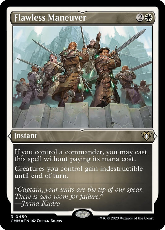Flawless Maneuver (Foil Etched) (459) (CMM)