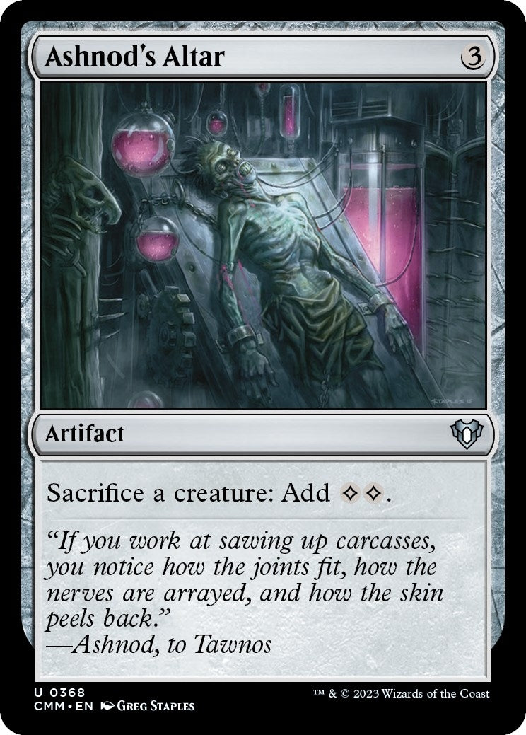 Ashnod's Altar (368) (CMM)