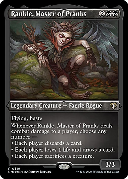 Rankle, Master of Pranks (Foil Etched) (519) (CMM)