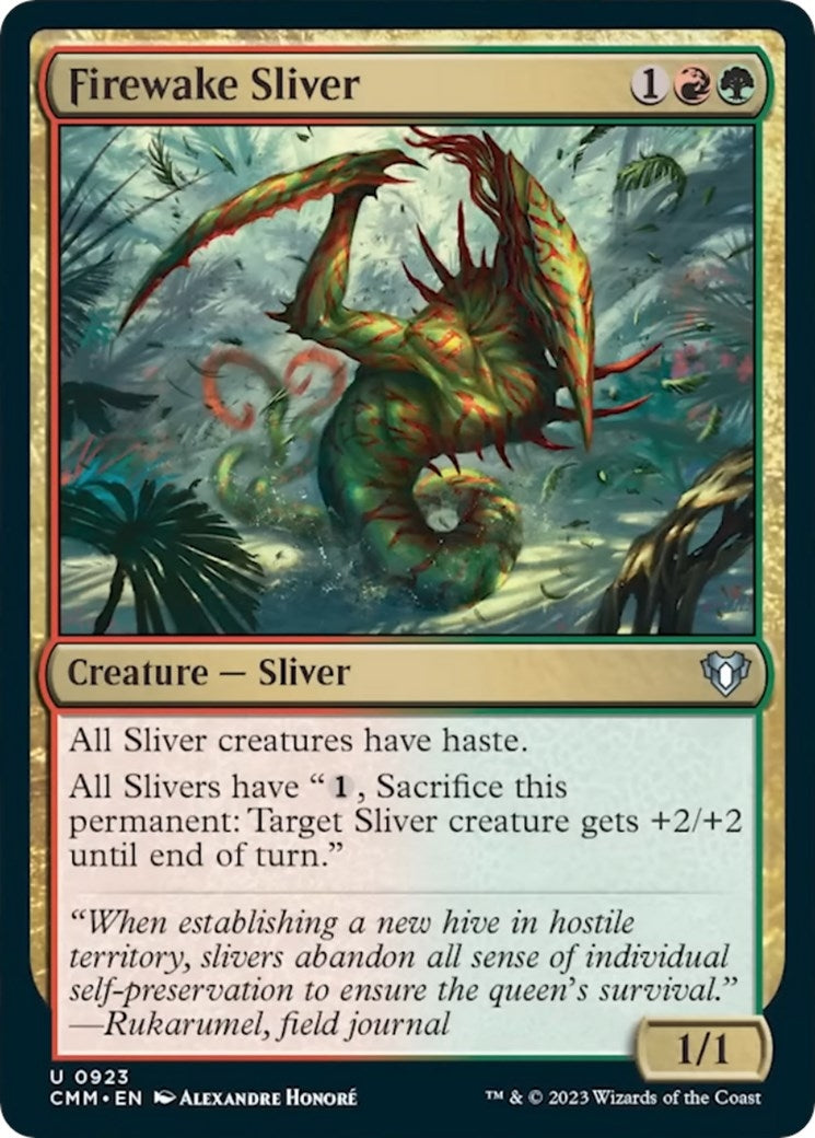 Firewake Sliver (923) (CMM)