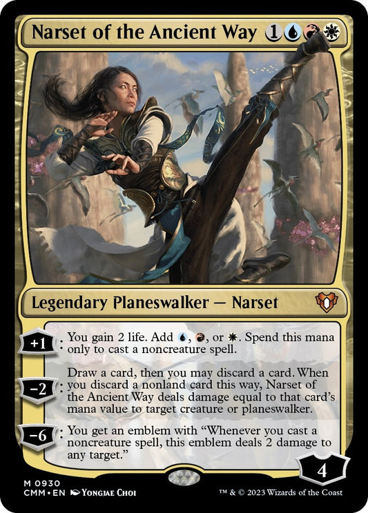 Narset of the Ancient Way (930) (CMM)