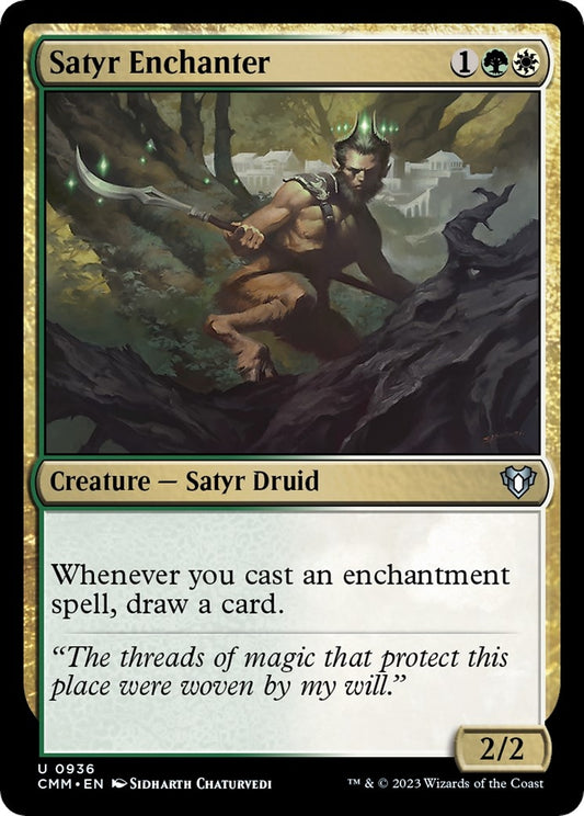 Satyr Enchanter (936) (CMM)