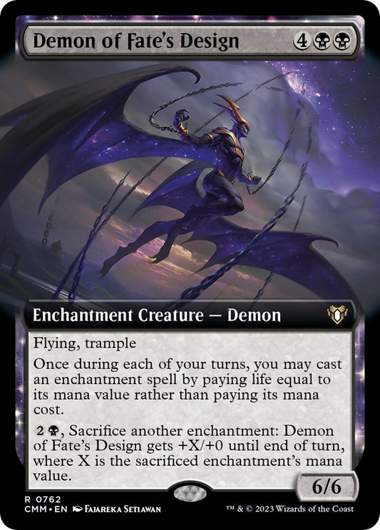 Demon of Fate's Design (Extended Art) (762) (CMM)
