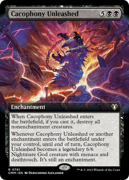 Cacophony Unleashed (Extended Art) (761) (CMM)