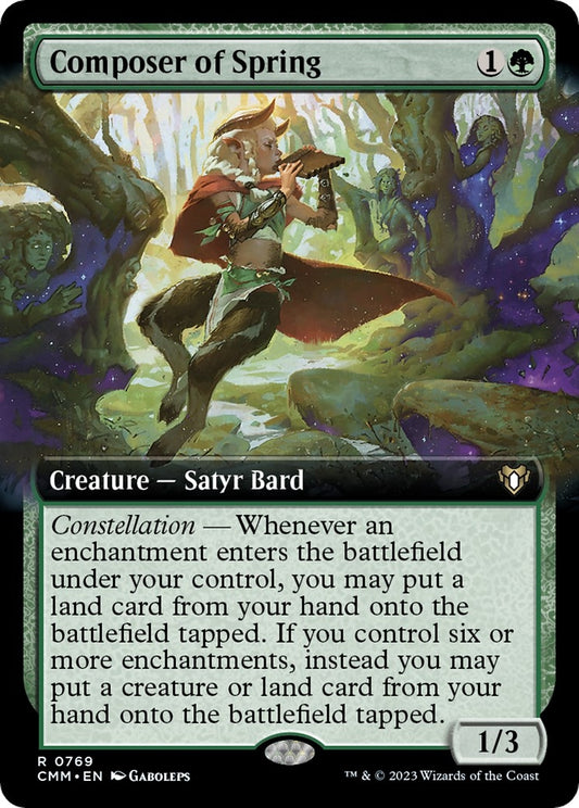 Composer of Spring (Extended Art) (769) (CMM)
