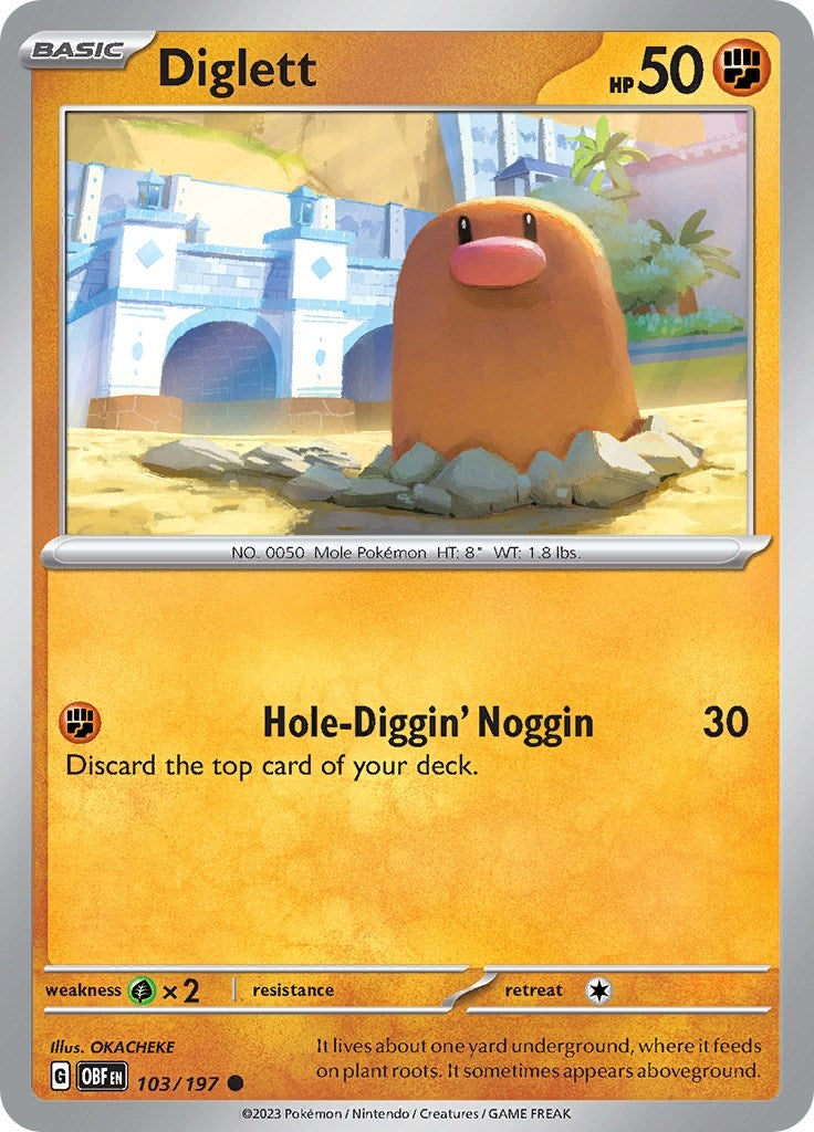 Diglett (103/197) (OBF)