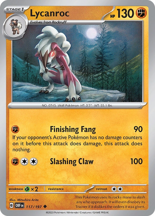 Lycanroc (117/197) (OBF)