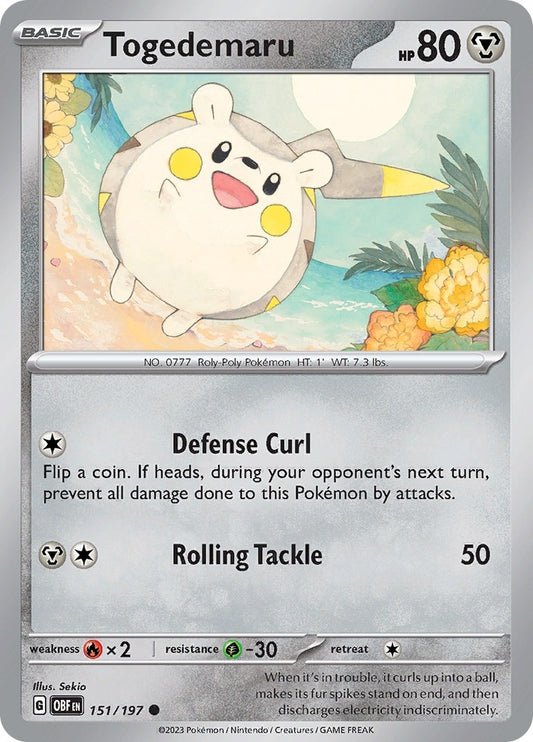 Togedemaru (151/197) (OBF)