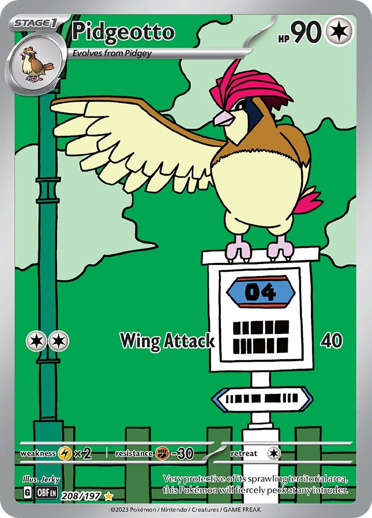 Pidgeotto (208/197) (OBF)