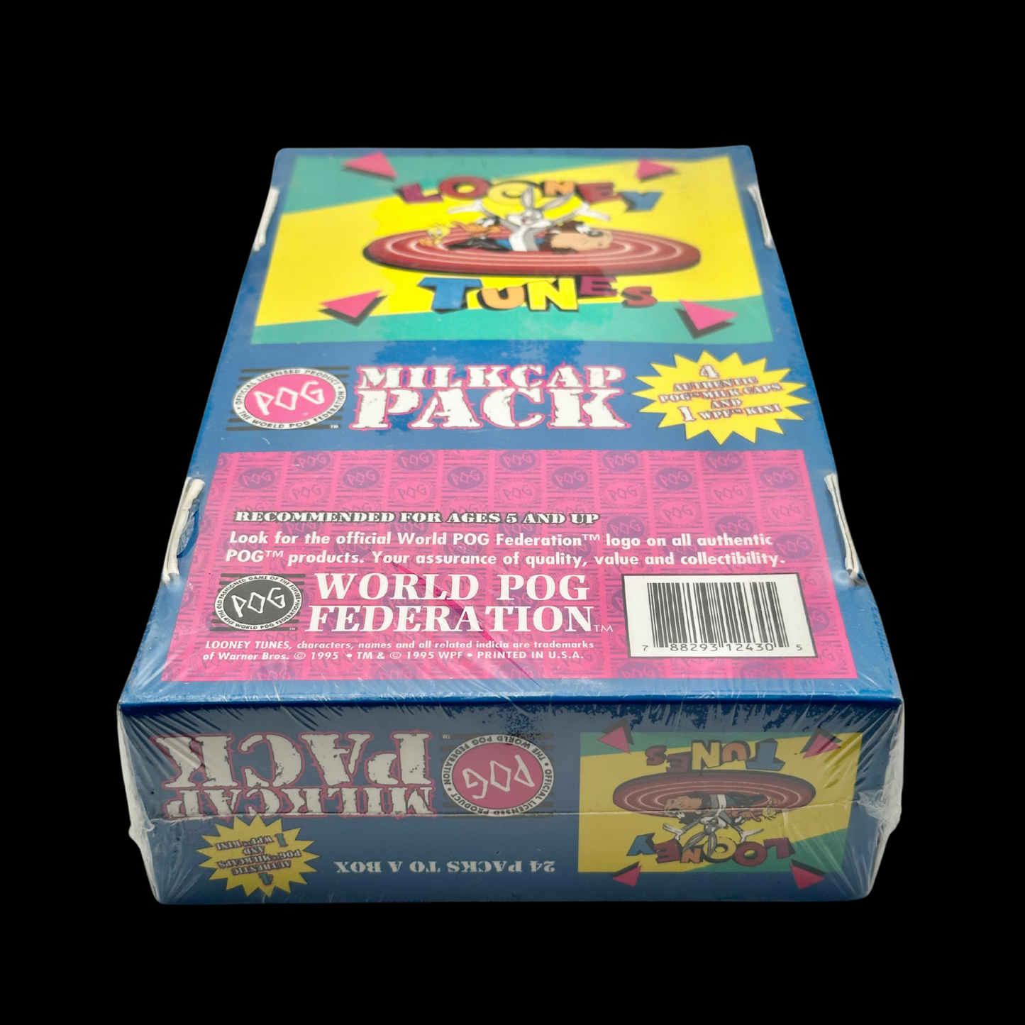 Looney Tunes Pogs Milkcap Pack Booster Box 1995