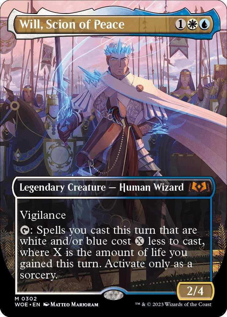 Will, Scion of Peace (Borderless) (302) (WOE)