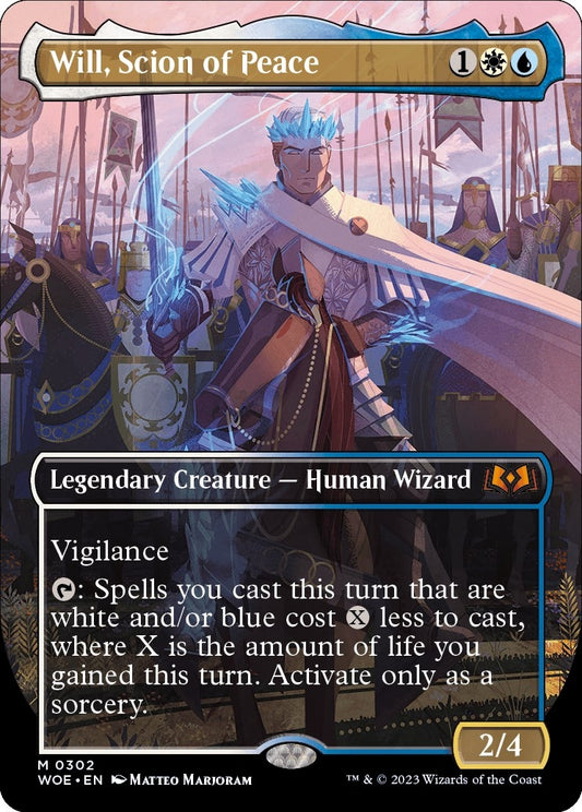 Will, Scion of Peace (Borderless) (302) (WOE)