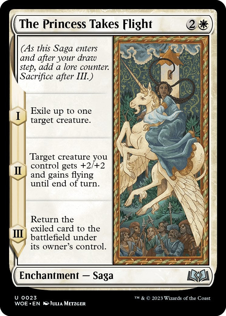 The Princess Takes Flight (23) (WOE)
