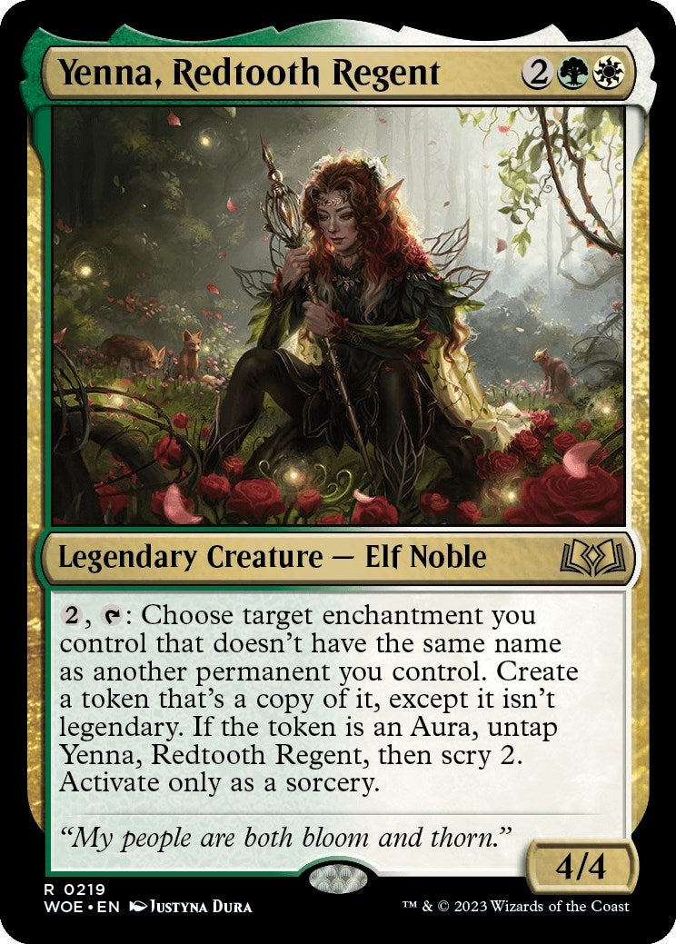 Yenna, Redtooth Regent (219) (WOE)