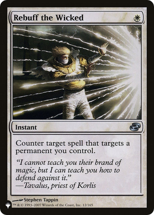 Rebuff the Wicked (12/165) (LIST)