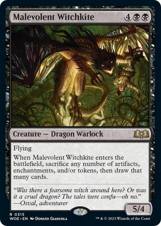 Malevolent Witchkite (315) (WOE)