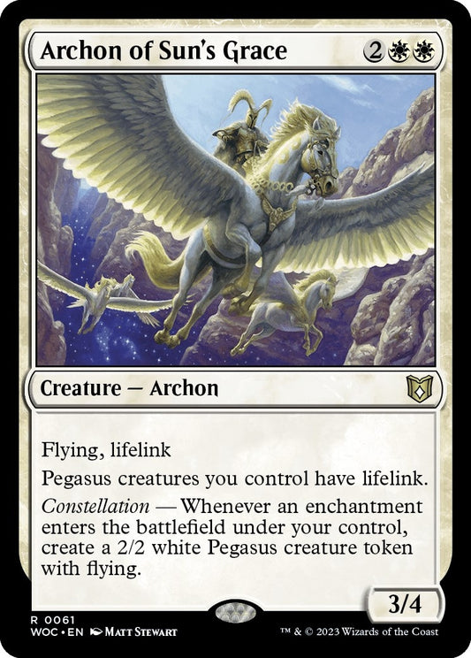 Archon of Sun's Grace (61) (WOC)