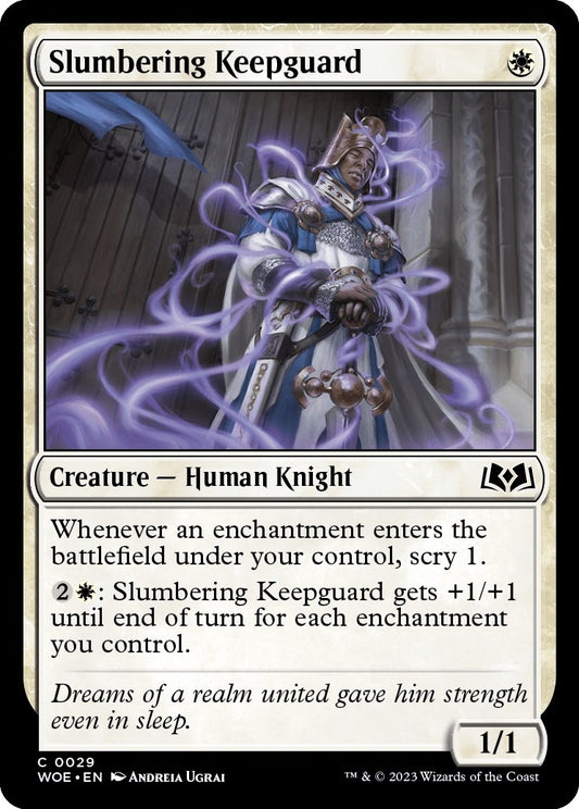 Slumbering Keepguard (29) (WOE)