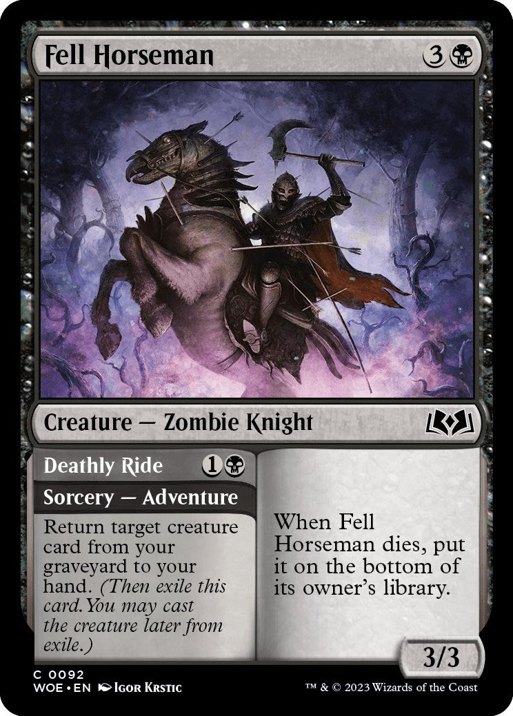 Fell Horseman (92) (WOE)