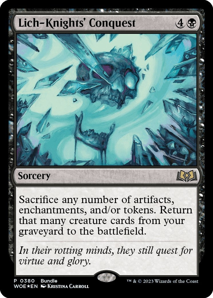 Lich-Knights' Conquest (WOE Bundle) (380) (UMP)