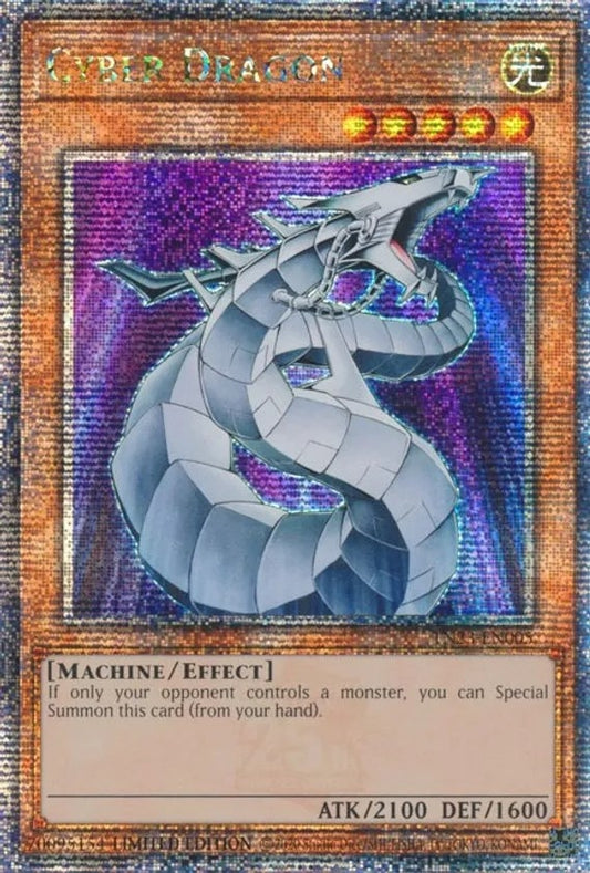 Cyber Dragon (Quarter Century Secret Rare) (TN23-EN005) (TN23)