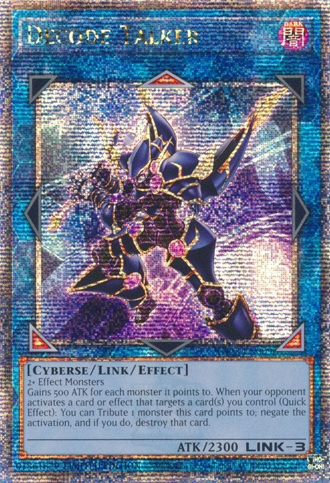 Decode Talker (Quarter Century Secret Rare) (TN23-EN009) (TN23)