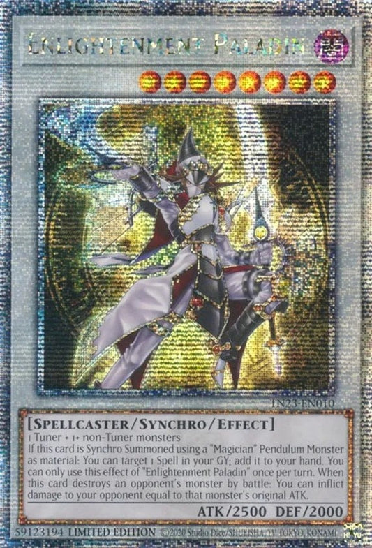 Enlightenment Paladin (Quarter Century Secret Rare) (TN23-EN010) (TN23)