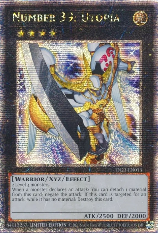Number 39: Utopia (Quarter Century Secret Rare) (TN23-EN013) (TN23)