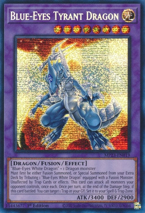 Blue-Eyes Tyrant Dragon (MP23-EN019) (MP23)