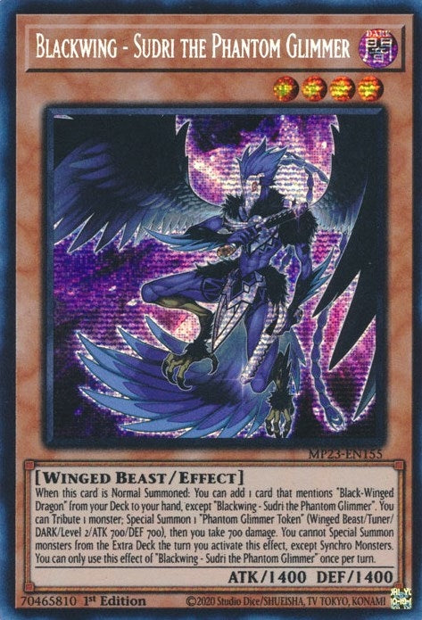 Blackwing - Sudri the Phantom Glimmer (MP23-EN155) (MP23)