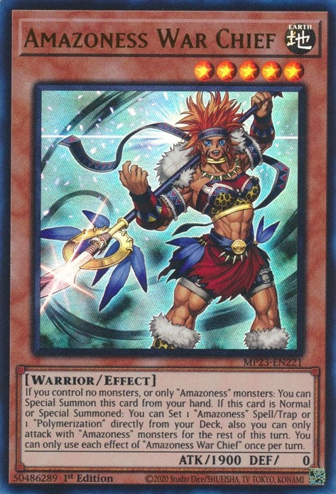 Amazoness War Chief (MP23-EN221) (MP23)