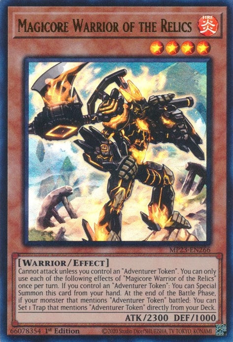 Magicore Warrior of the Relics (MP23-EN266) (MP23)