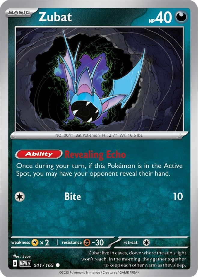 Zubat (041/165) (MEW)