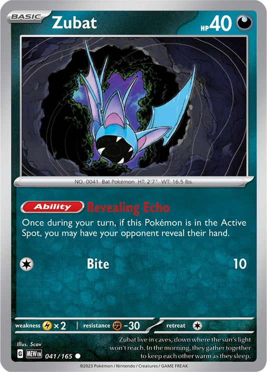 Zubat (041/165) (MEW)