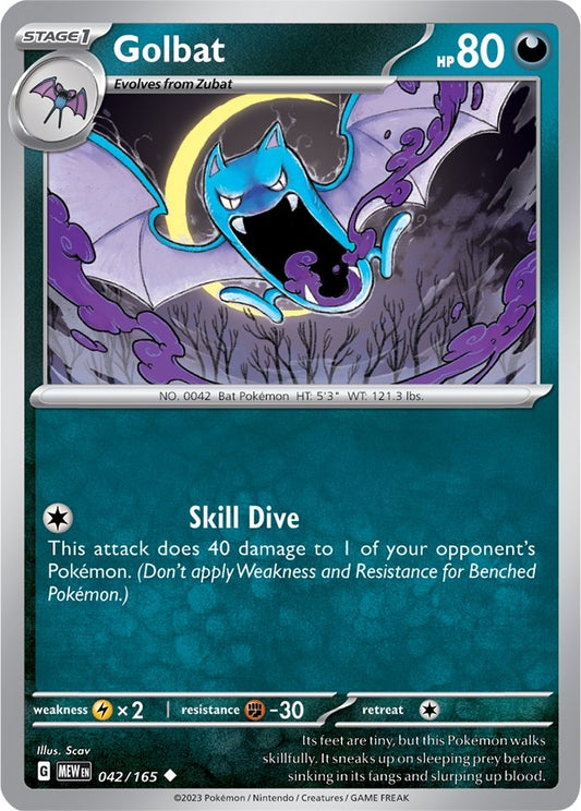 Golbat (042/165) (MEW)