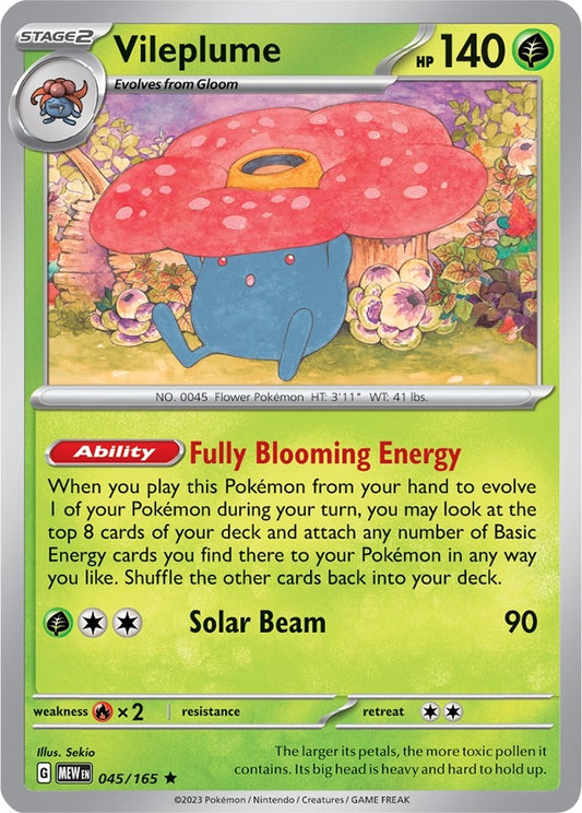 Vileplume (045/165) (MEW)