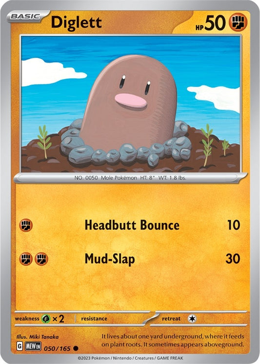 Diglett (050/165) (MEW)