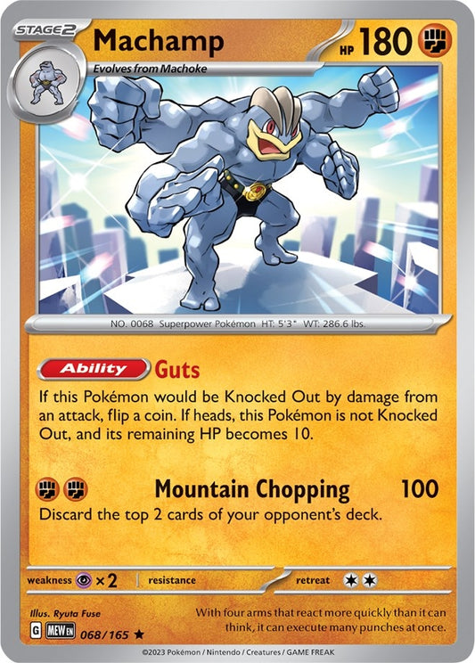 Machamp (068/165) (MEW)