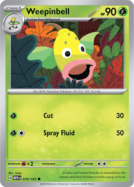 Weepinbell (070/165) (MEW)