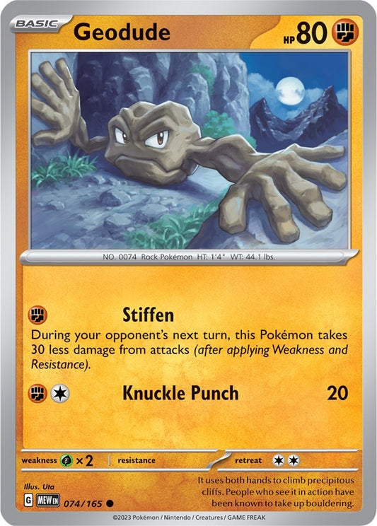 Geodude (074/165) (MEW)