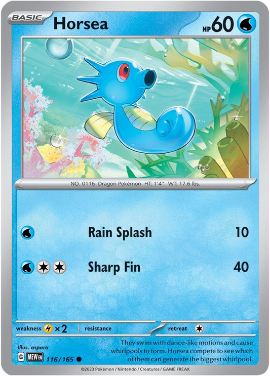 Horsea (116/165) (MEW)