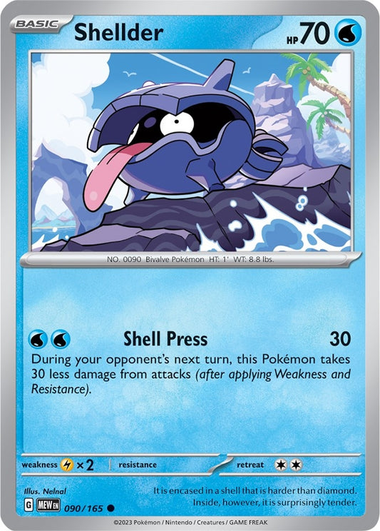 Shellder (090/165) (MEW)