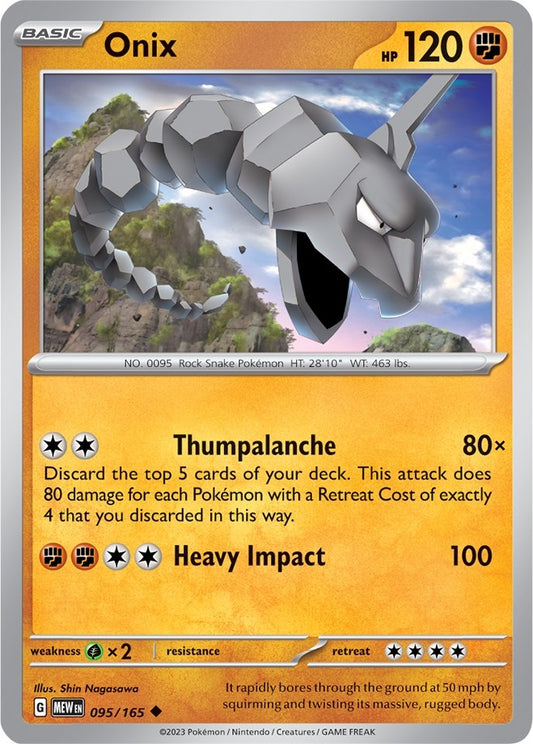 Onix (095/165) (MEW)