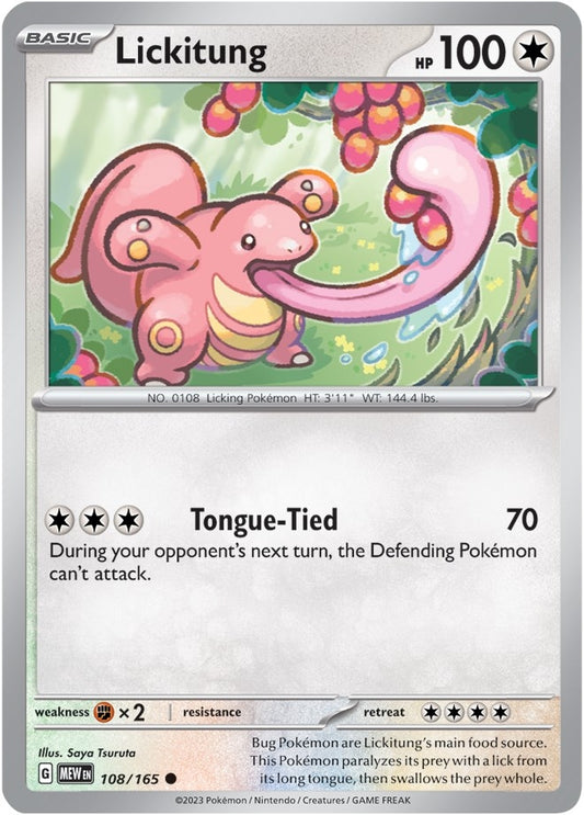 Lickitung (108/165) (MEW)