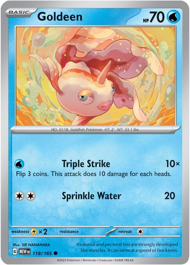 Goldeen (118/165) (MEW)