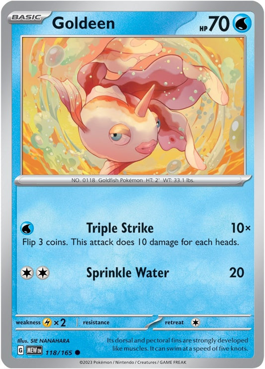 Goldeen (118/165) (MEW)