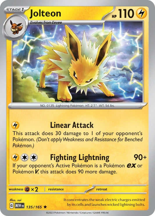 Jolteon (135/165) (MEW)